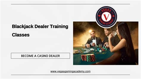 blackjack dealer certification